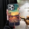 Америка Маршрут 66 Мягкий чехол для телефона для iPhone 15 16 17 Pro Max 17Air 16E 14 Plus 13 12 Mini Ударопрочный чехол Задняя крышка