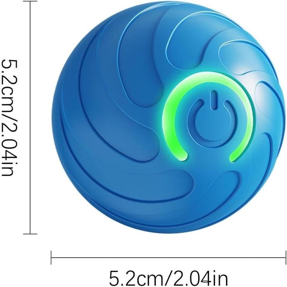 USB Rechargeable Smart Dog Toy Ball Gravity Jump Bite Resistant Interactive Pet Toy Chew Resistant Bouncing Design