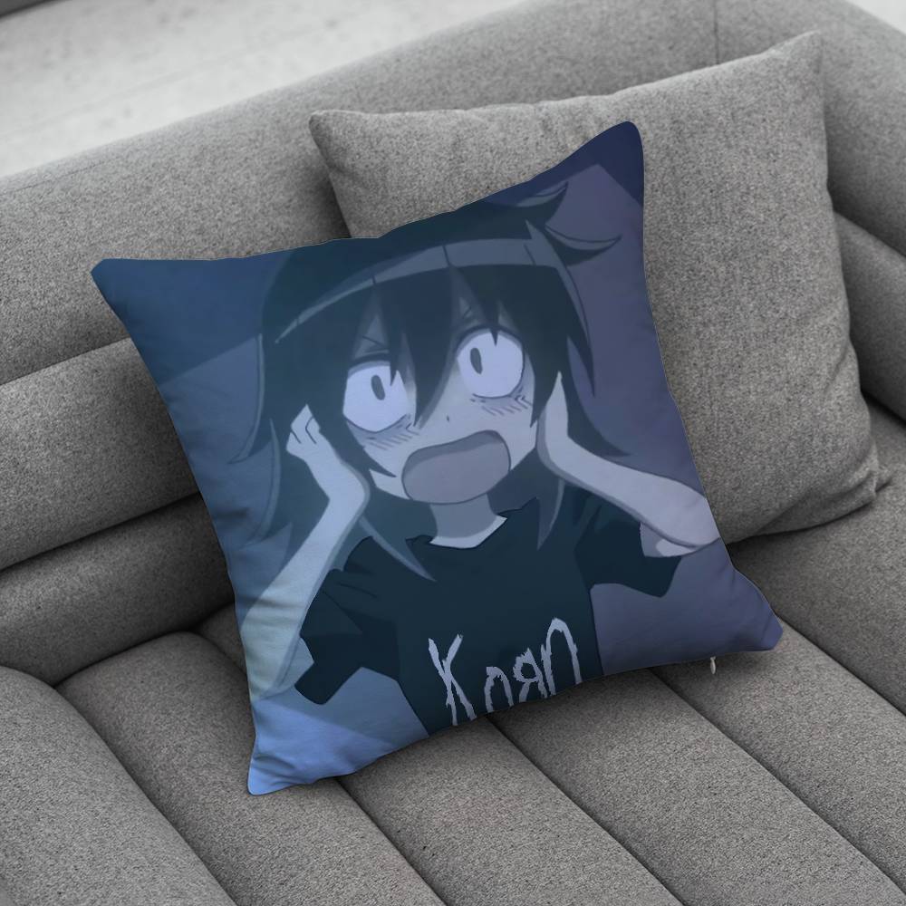 TTomoko WWatamote Kuroki Наволочка Наволочка Домашние Подушки для Дивана Подушки для Автомобиля Чехол для Подушки Офисная Оболочка для Подушки Подушка
