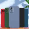 For Xiaomi Poco M5s Case Liquid Silicone Phone Case for Poco M5 M5s M4 M3 Pro 4G 5G Armor Shockproof Candy Colors Ultra Thin Matte Soft TPU Cover