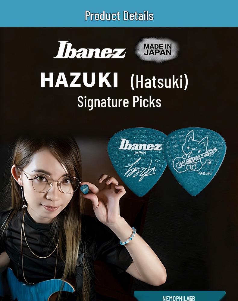 Ibanez HZUKI Signature Matte Non-Slip Speed Picking Guitar Pick