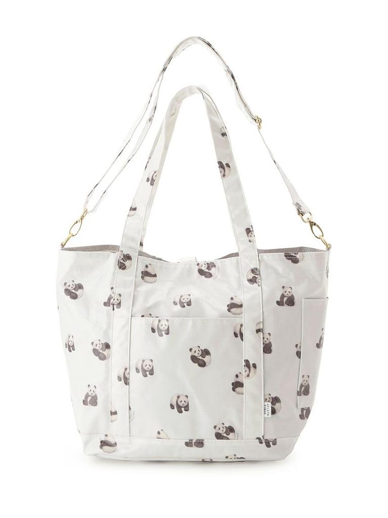 Panda Print Mom Bag [Gelato Pique]