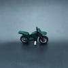 Зеленый Питбайк Мотоцикл Мини Фигурки Военные Аксессуары Транспортное Оборудование Строительные Блоки Кирпич Образовательные Игрушки