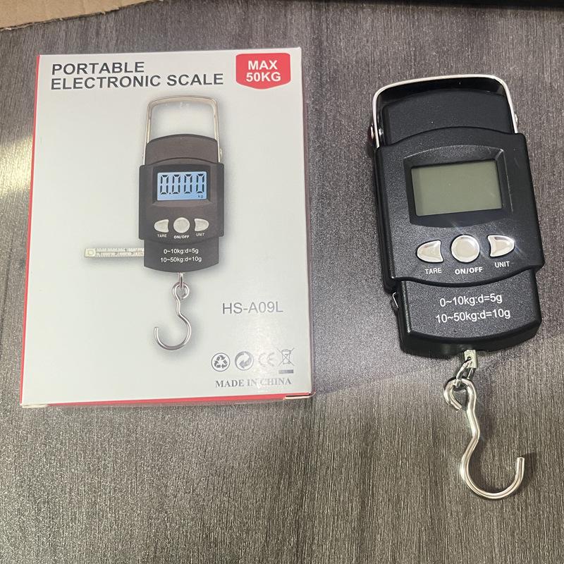 Портативные высокоточные электронные весы с рулеткой и пружинным подвесом