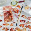 50/100PCS Koi Xianrui Transparent PET Decorative Stickers Set DIY Laptop Water Cup Bag Stamping Decorative Stickers