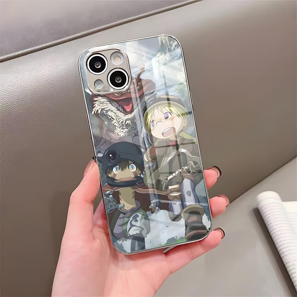 Чехол для телефона «Созданный в Бездне» для IPhone 17 Pro Max 15 Pro 16 14 Plus 12 13 Mini 11 Pro Ударопрочный Гальванизированный Стеклянный Чехол