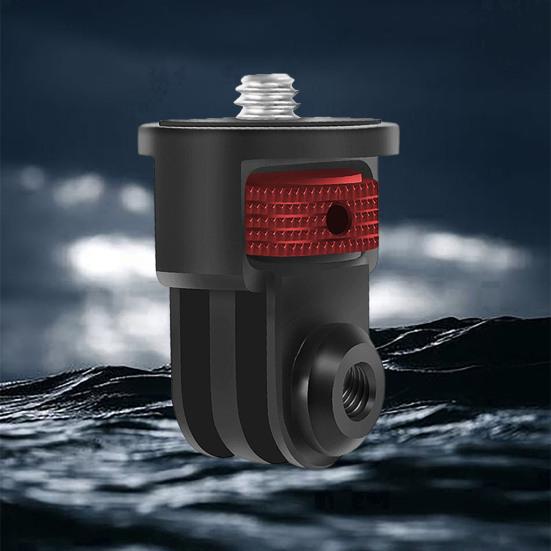 Адаптер для крепления штатива для камеры. Простая установка. Регулировка на 360 градусов. Противоскользящая накладка. Стабилизирующий кронштейн для экшн-камеры.