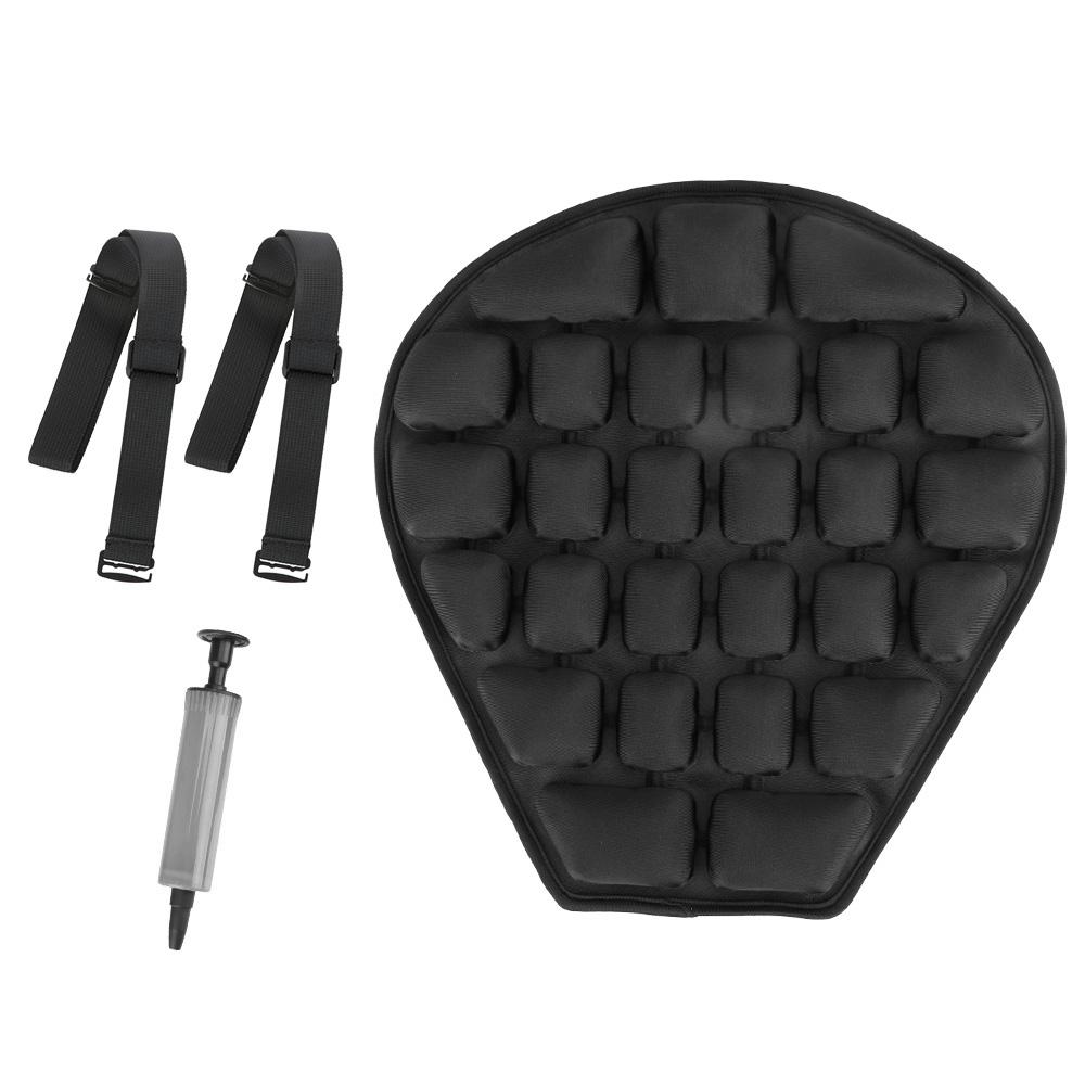 Универсальная подушка для сиденья для езды, солнцезащитный коврик, охлаждающий чехол для сиденья, надувная воздушная подушка для мотоцикла