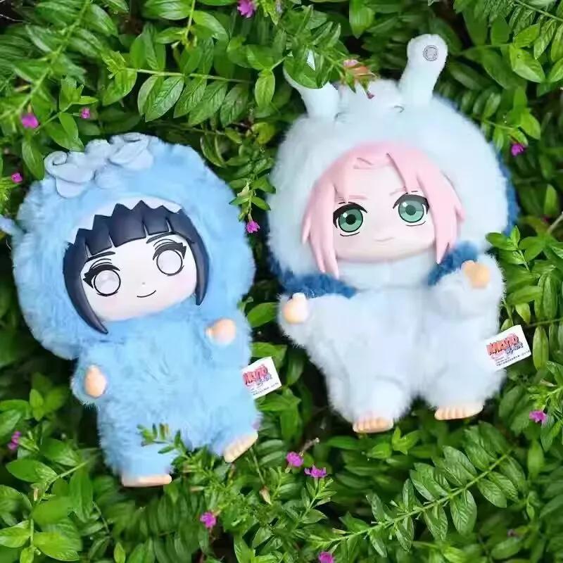 @@% Наруто Шиппуден Серия Вечеринка Милых Зверушек Блайнд Бокс Ручная Работа Плюшевая Кукла Украшение Модная Игра_%