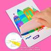 Kids Squeegee Art Kit Squeegee Paints Stickers Set Rainbow Color Dot Painting