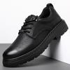 Мужские туфли из натуральной кожи, деловые туфли-оксфорды класса люкс, высококачественные удобные офисные туфли, итальянская мужская обувь