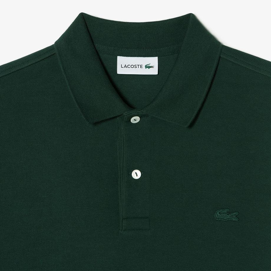 [lacoste] Men's Ribbed Long Sleeve Polo Shirt PH262E-55NYZP