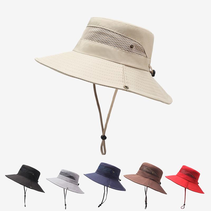 Outdoor Sun Hat Sun Hat Outdoor Mountaineering Hat Sunshade Breathable Fishing Hat Style Fisherman Hat