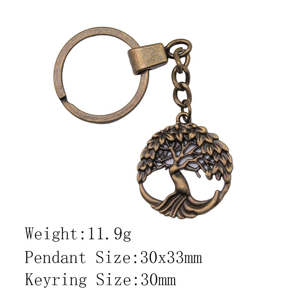 Back To School Aesthetic Keychains The Tree Of Life Keychains Women's Clothing Men's Keychain