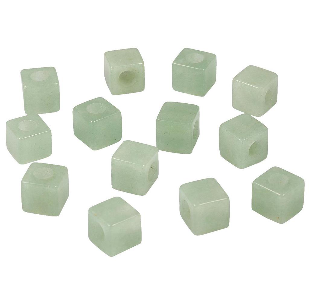 Натуральный кристалл 10 мм, необработанные кубические бусины для DIY ювелирных изделий и аксессуаров для одежды