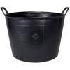 Basket - RUBI - CAPAZO NEGRO N.3 - 40L - Plastic - Heavy Duty