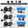Bluetooth Controller for Switch/PC/iPhone/Android/Apple Arcade MFi Games/TV/Steam, Pro Wireless Game Controller(Black with clip)