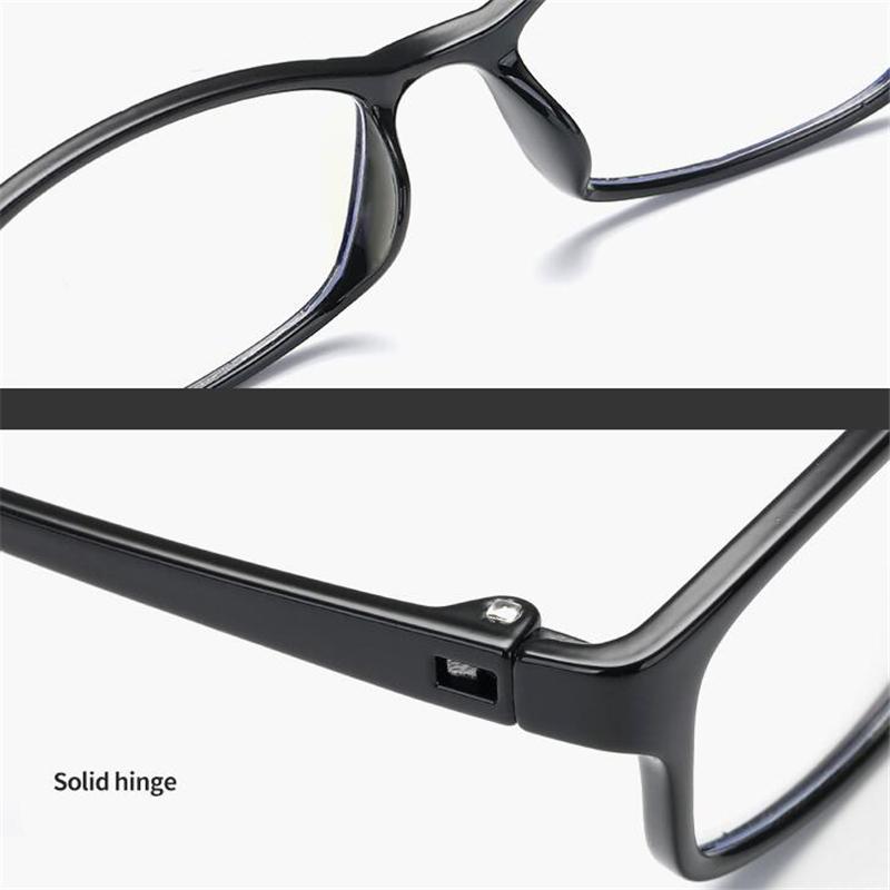 Ретро Очки для чтения с полимерными линзами, защищающие от синего света, женские мужские квадратные очки для дальнозоркости, рецептурные 0 +1.0 +1.5 до +4.0