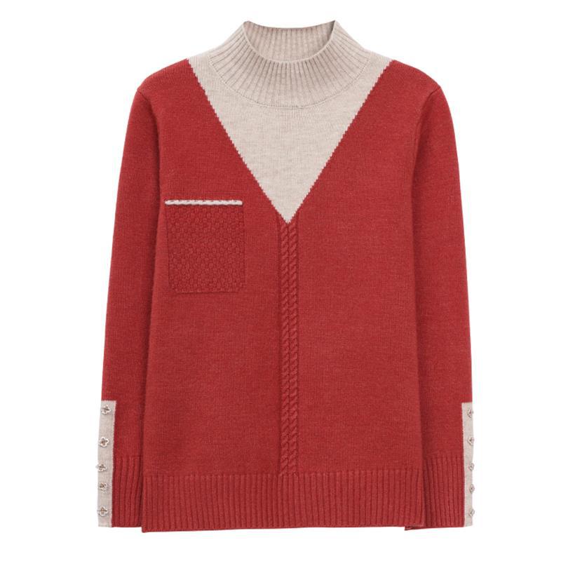 Полуводолазка вязаный свитер женский осень и зима мода мягкий вощеный свитер поддельный свитер из двух частей топ