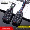 Skoda Car Key Cover for Octavia, Rapid, Superb, Fabia, Karoq, Spaceback, Kamiq Models