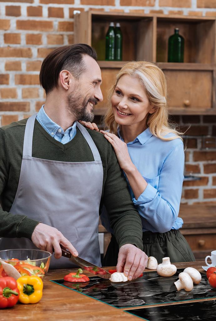 SZKLANA PŁYTA OCHRONNA NA KUCHENKĘ 85x52 KAMIENIE