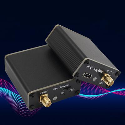 Высокоомный усилитель, пончик, коротковолновая антенна 1 Гц-300 МГц для HackRF, одна встроенная батарея емкостью 600 мАч для SDR-рации