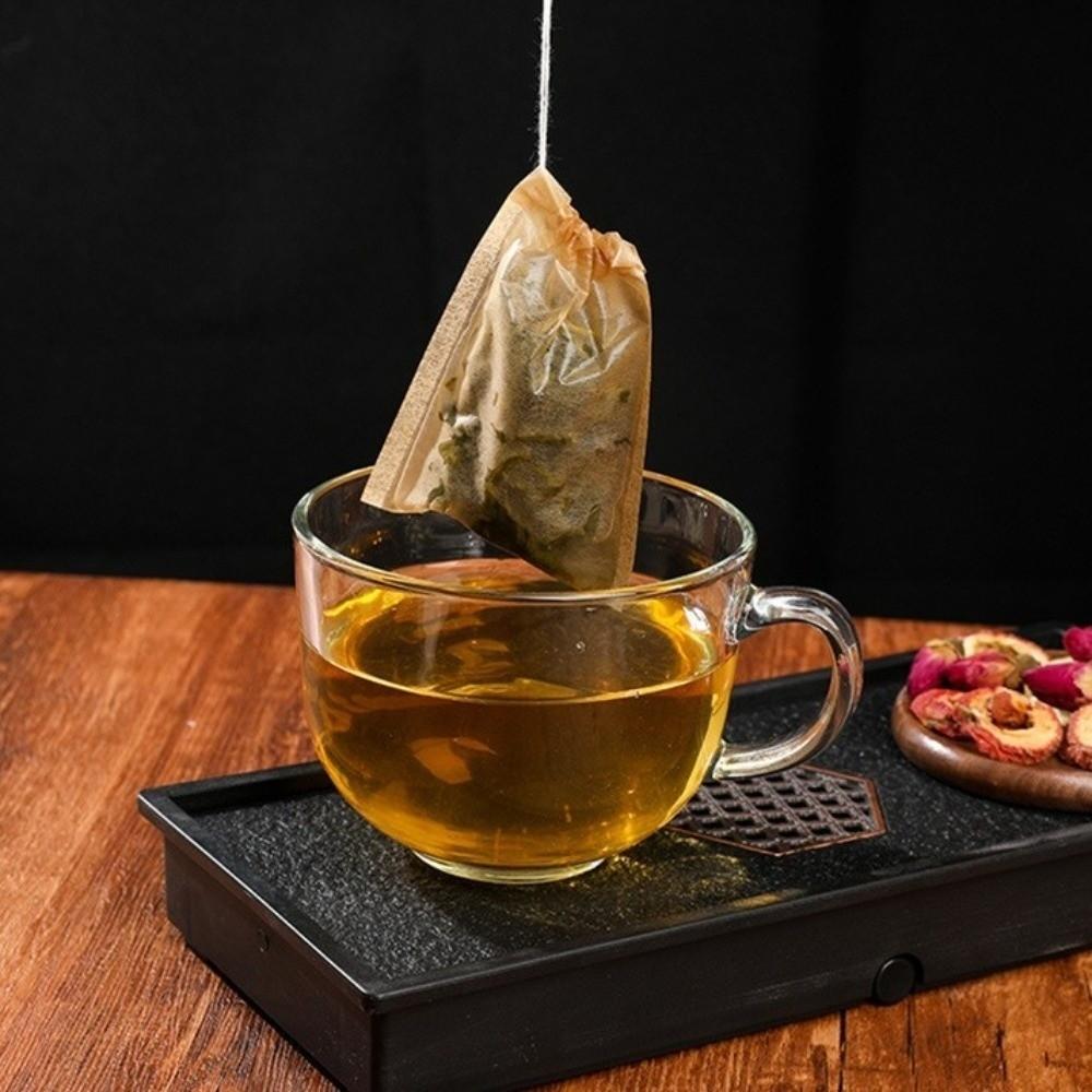 100 pieces/set Empty Filter Paper Tea Bag Multi Functional Tea Filter Bags Loose Leaf Tea