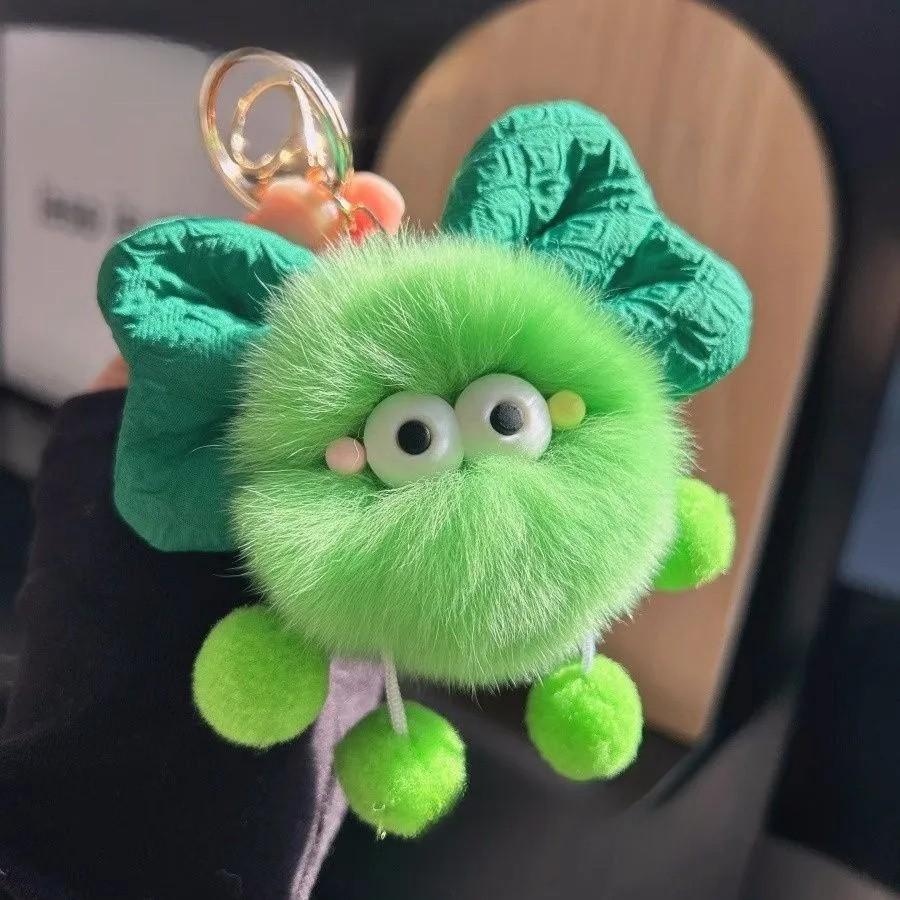 Милый креативный маленький дьяволенок брелок для волос шарик кулон автомобильные украшения подарок