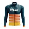 Quick-Dry Compression Cycling Jersey Set Long Sleeve Unisex Bike Riding Outfit Road Mountain Trail