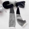 Y2 Sausage Thin Scarf Knitted Wool Plush Long Narrow Scarves Fashion Neck Scarves  Autumn Winter