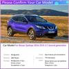 4 шт. автомобильные брызговики для Nissan Qashqai J11 2014 2015 2016 2017 2018 брызговики брызговики на крыло автоаксессуары