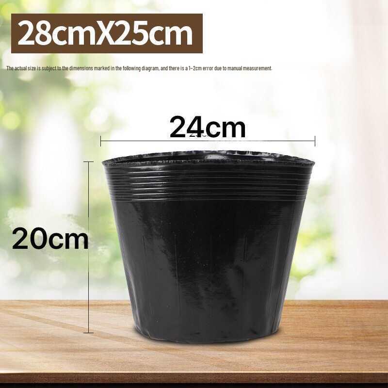 Disposable Plastic Seedling Pots for Gardening and Planting