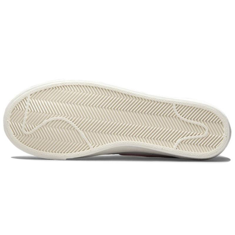 Nike Женские кроссовки Blazer Low 77 Белые Розовые Обувь для скейтборда DC4769-109