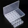 28 Grid Diamond Painting Accessory Case Clear Plastic Beads Display Storage Containers Boxes Cross Stitch Embroidery Box Tools
