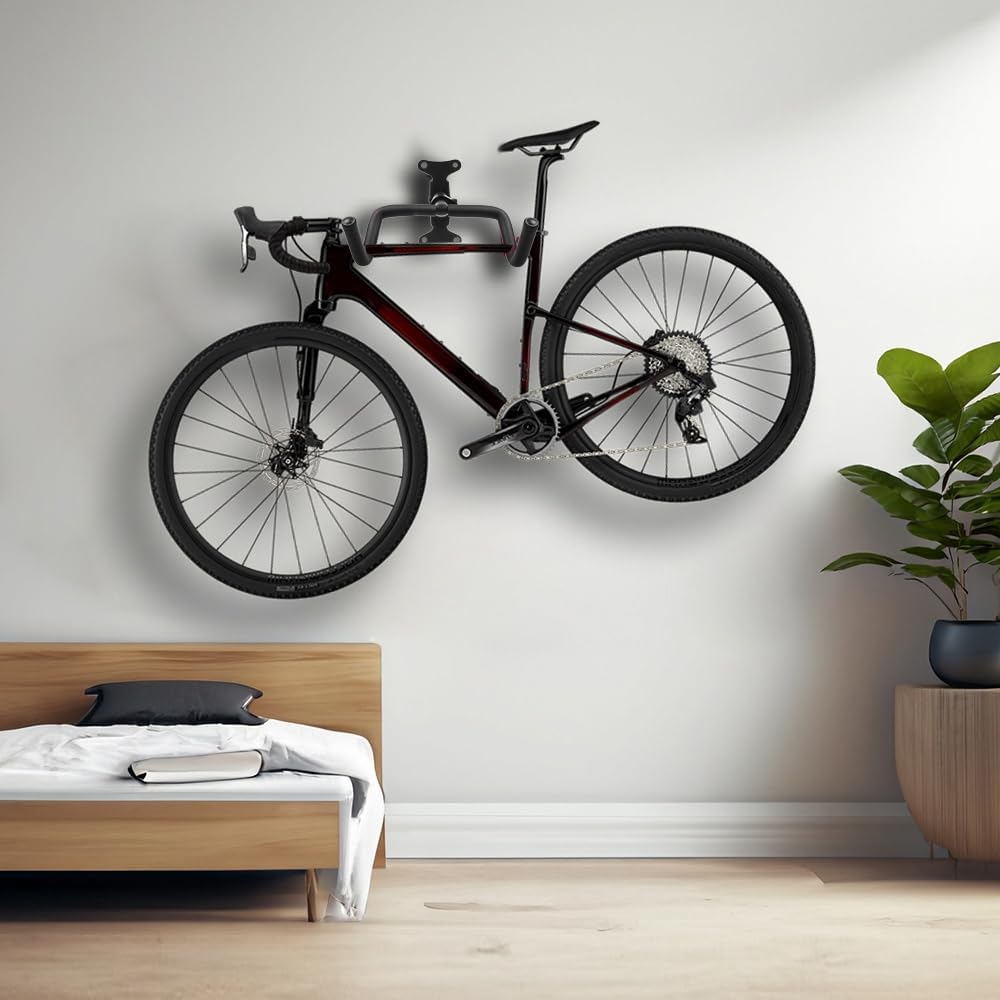 Bike Hanger Foldable Bike Hanger Wall-Mounted Bike Holder Hooks