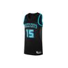 Nike NBA 18-19 Сезон Charlotte Hornets City Edition Swingman Джерси Мужская Джерси Черный AJ4598-010