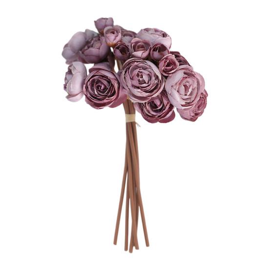 Искусственный Ранункулюс Азиатский Реалистичный Искусственный Шелковый Цветок для Дома Офиса Свадебной Вечеринки DIY Букеты Искусственные Цветочные Композиции Декор