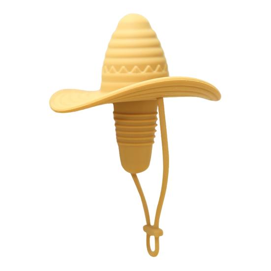 Силиконовая пробка для бутылки вина в форме ковбойской шляпы, экологически чистая, многоразовая, многофункциональная, для герметизации пивных бутылок