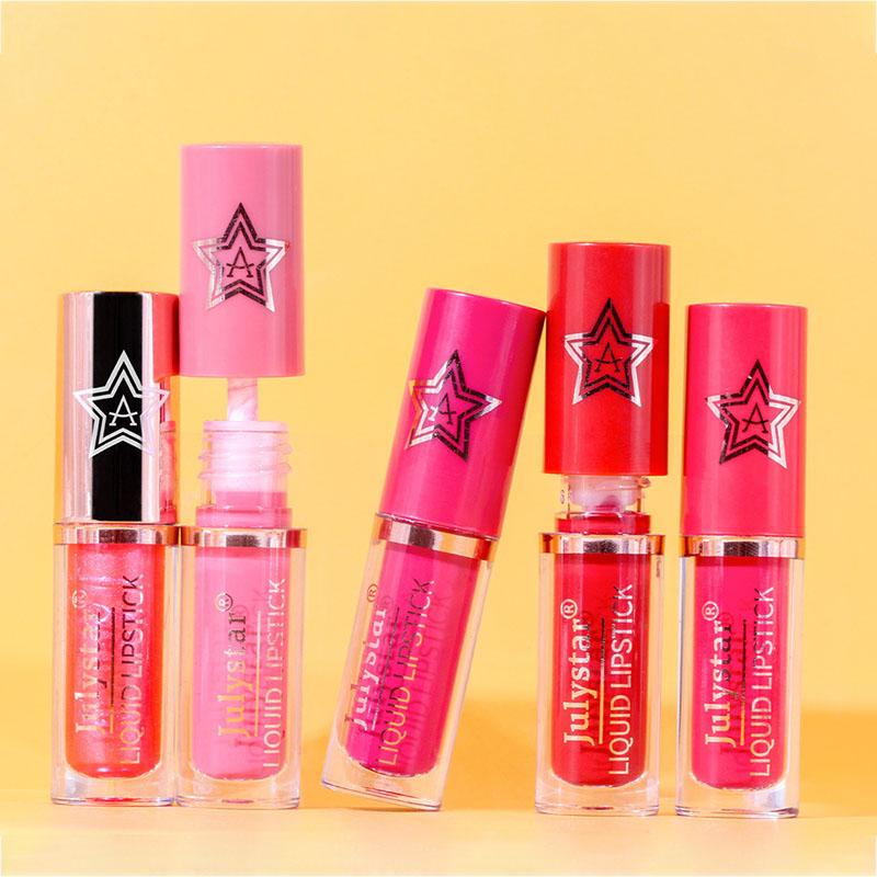Natural Three-dimensional Matte Lip Gloss Star Lip Glaze Moisturizes Long-lasting Non-fading Non-stick Cup Pearl Lipstick