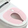 Auxiliary Toilet Folding Toilet Training Infant Seat, Potty, Boys, Girls, Children's Toilet, Seat, Portable, Portable, Cute, Stylish, Compact, (Pink)
