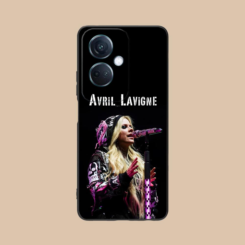 Матовый чехол из ТПУ Avril Lavigne для мобильного телефона OPPO Reno 14 13 12 11 10 9 8 7 6 5 F T Pro 5G, цветная печать