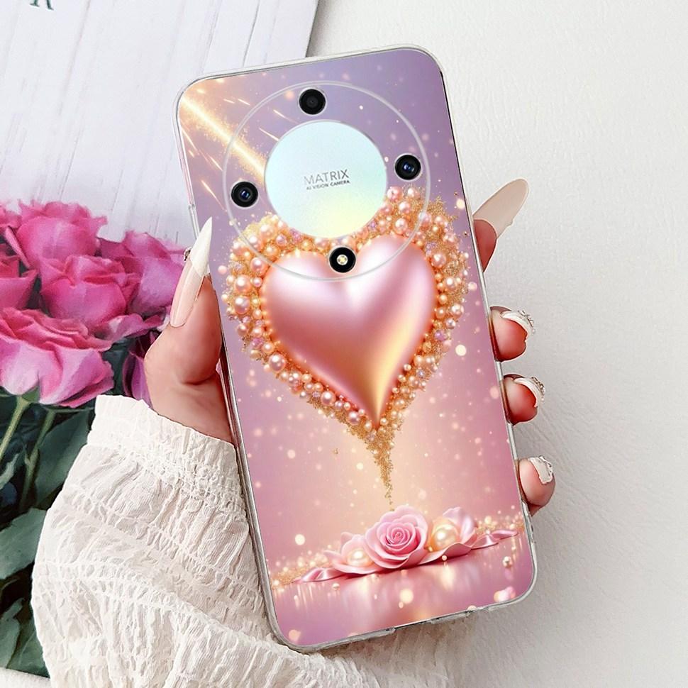 For Honor X9a 5G Case RMO-NX1 Beautiful Butterfly Soft Silicone Phone Cases For Honor X 9a X9a 2022 Back Cover Bumper 6.67"