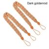 2Pcs/se Retro Braided Braided Curtain Tiebacks Satin Rope Simple Curtain Buckle Straps Classic Polyester Curtain Gift