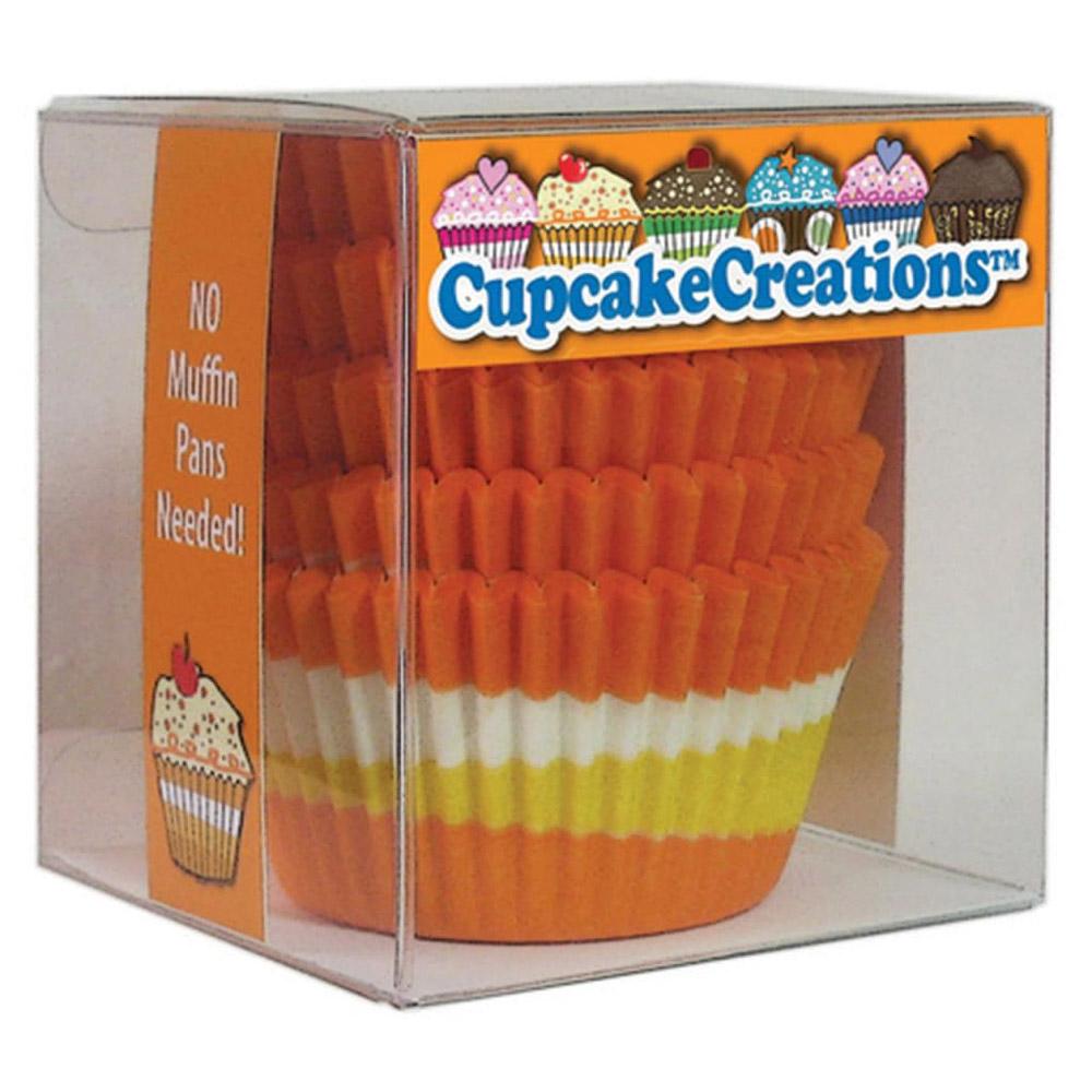 CCC Standard Circle Cupcake Cups (Orange) (80pk)