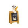 Милая наклейка на холодильник с кошкой, продуктовый zakka, хлеб, кофейня, декоративный подарок, магнитный, высокая ценность, украшение для холодильника