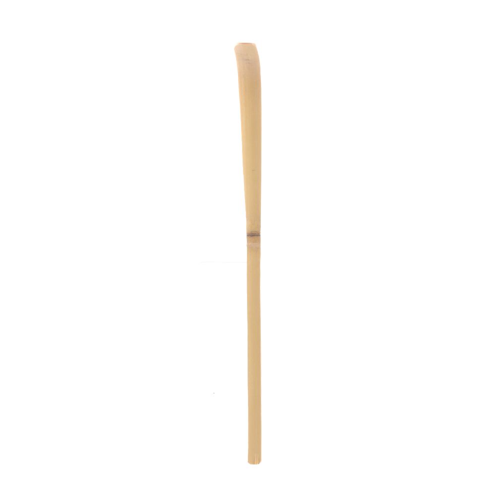Utensil Guide Spice Gadget Kitchen Tool Matcha Spoon Black Bamboo Wood Leaf Spatula Tea Sticks