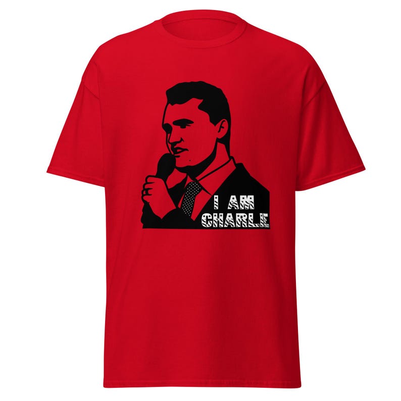I Am Charlie Motivational Speaker Tee Unisex Cotton Graphic Tshirt Inspirational Public Quote Shirt Apparel Confidence Tops