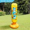 Children's Thickened Inflatable Punching Bag - Vertical Boxing Column and Stress Relief Tumbler Sandbag.