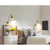 Nordic Brass Retro Loft Style Industrial Vintage Wall Lamp Adjustable Swing Arm Wall Light Edison Sconce Applique Murale