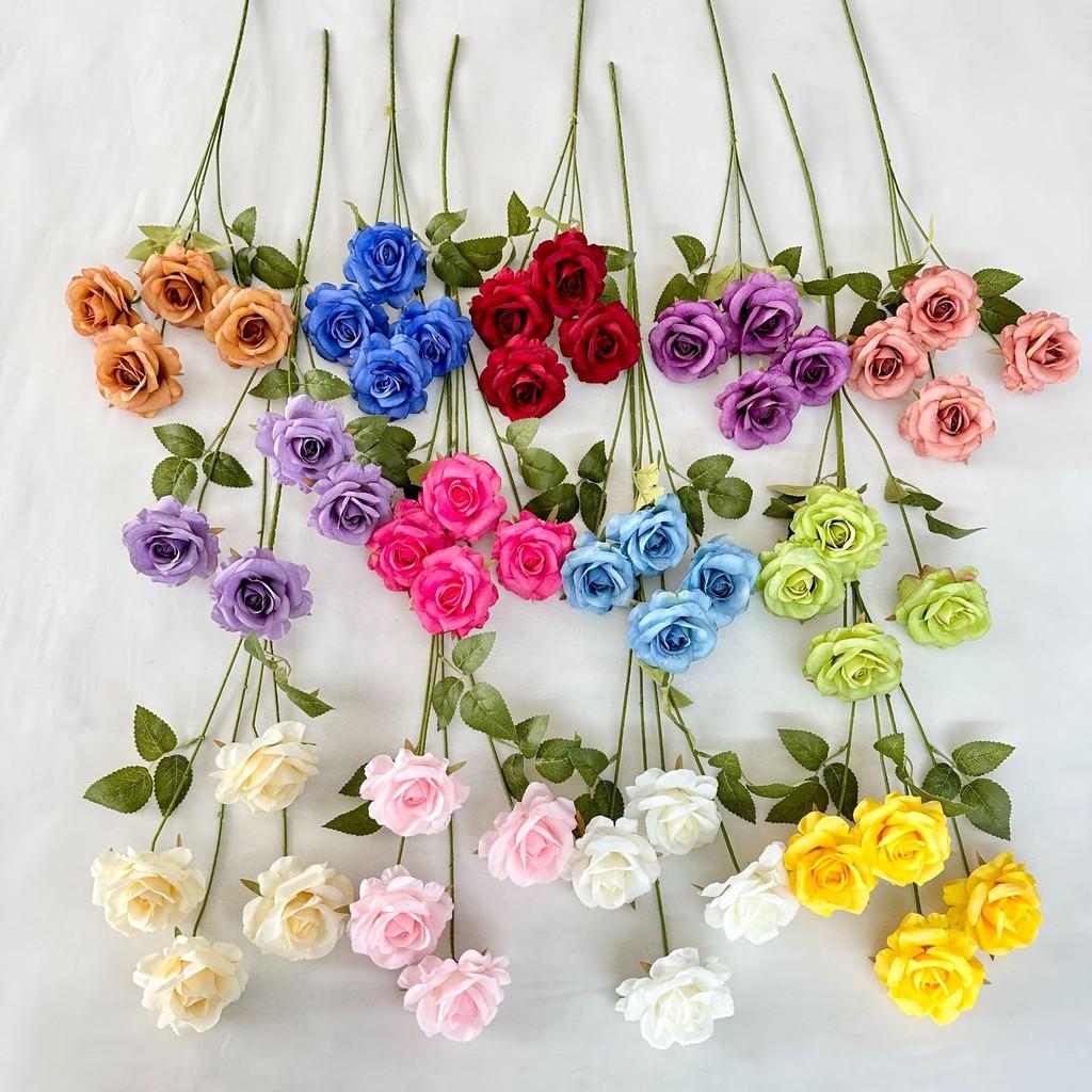 Artificial Rose Flower Wedding Hotel Restaurant Decoration Ornament Desktop